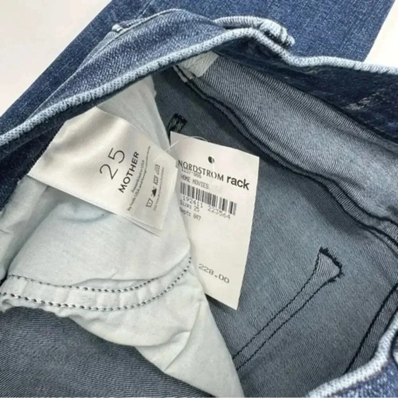 NWT MOTHER The Stash Swooner High Rise Ankle Skinny Jeans in Chick Flick B303 - Picture 5 of 6